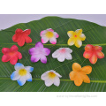 3 1/2" Handmade Artificial Plumeria Flower Hair Pick